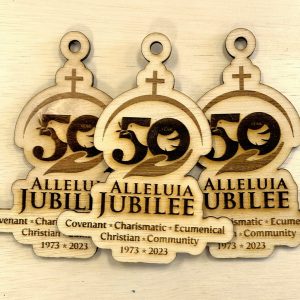 Alleluia 50th Year Jubilee Christmas Ornament